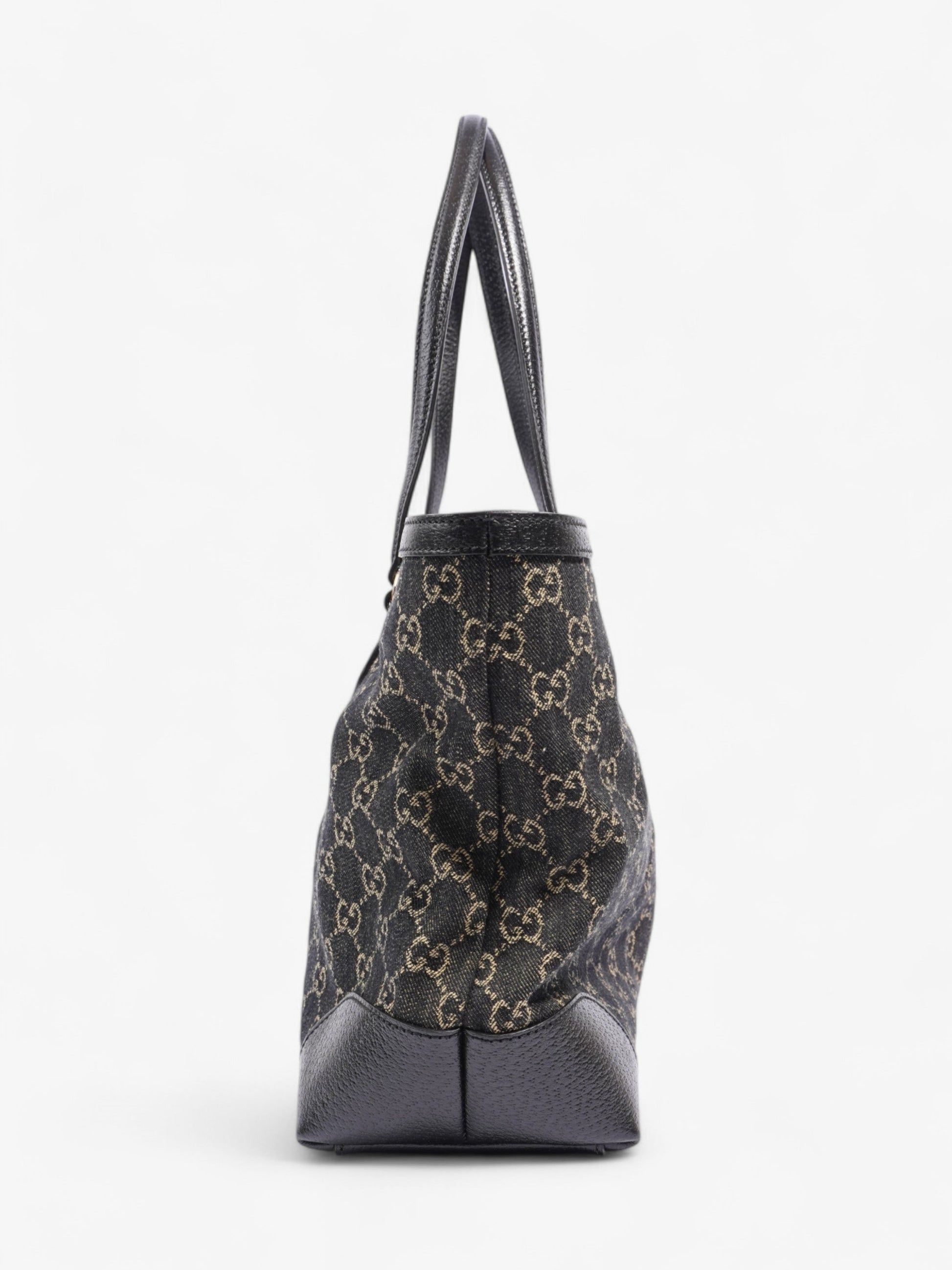 Gucci GG Ophidia Tote Black / GG Supreme Denim Medium