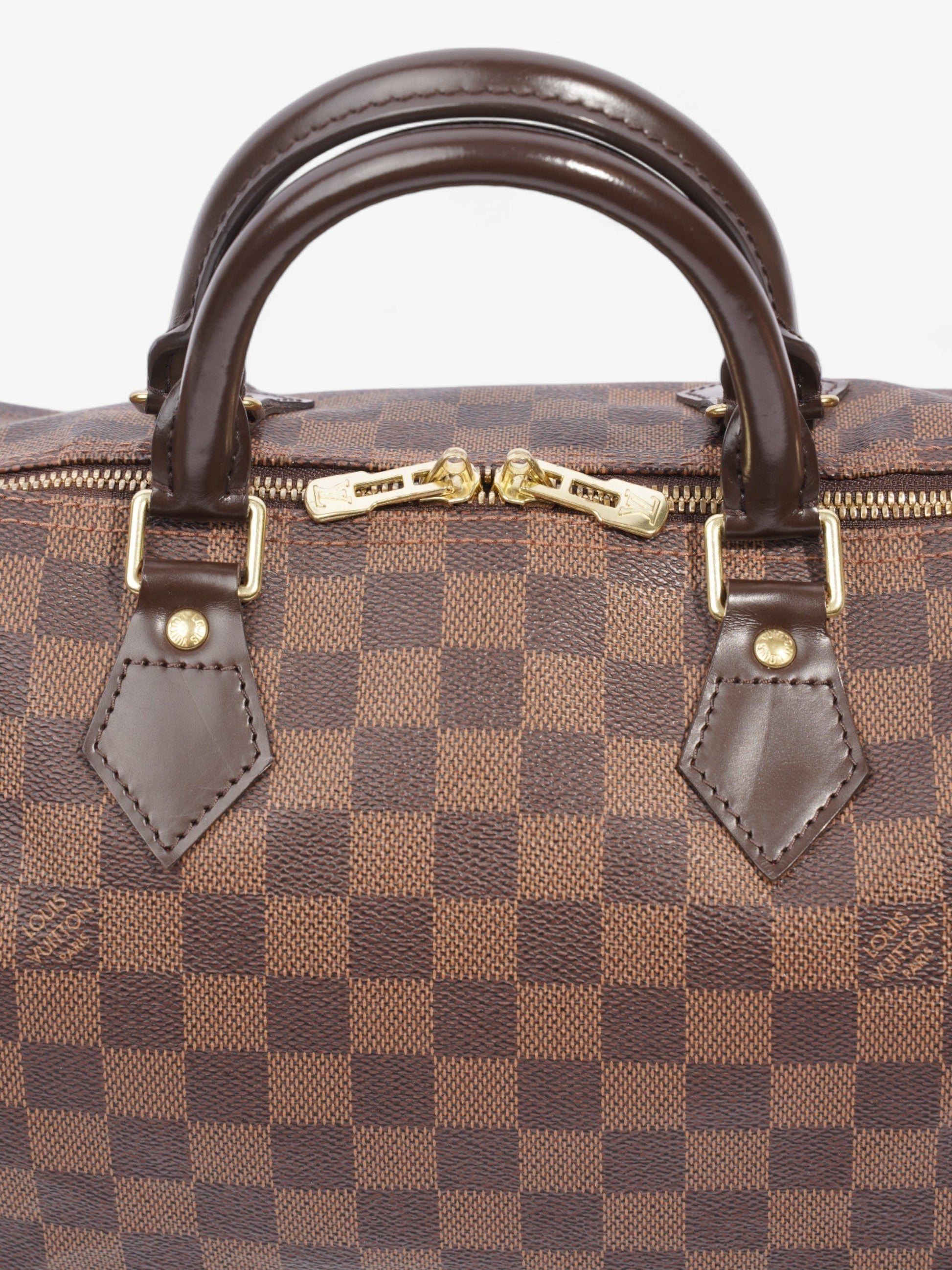 Louis Vuitton Speedy Bandoulière 30 Damier Ebene Coated Canvas