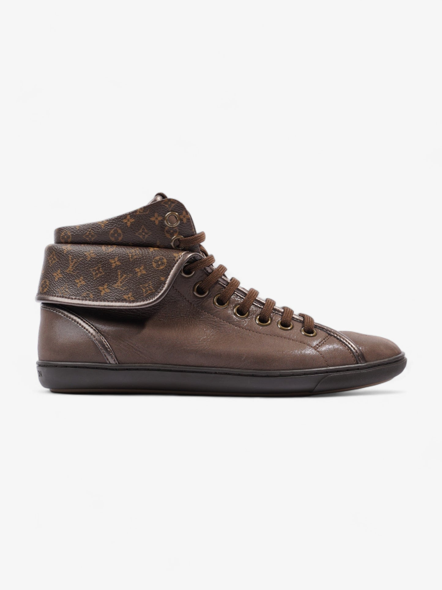 Louis Vuitton Brea Fold Over High-tops Brown / Brown Monogram Canvas EU 37.5 UK 4.5