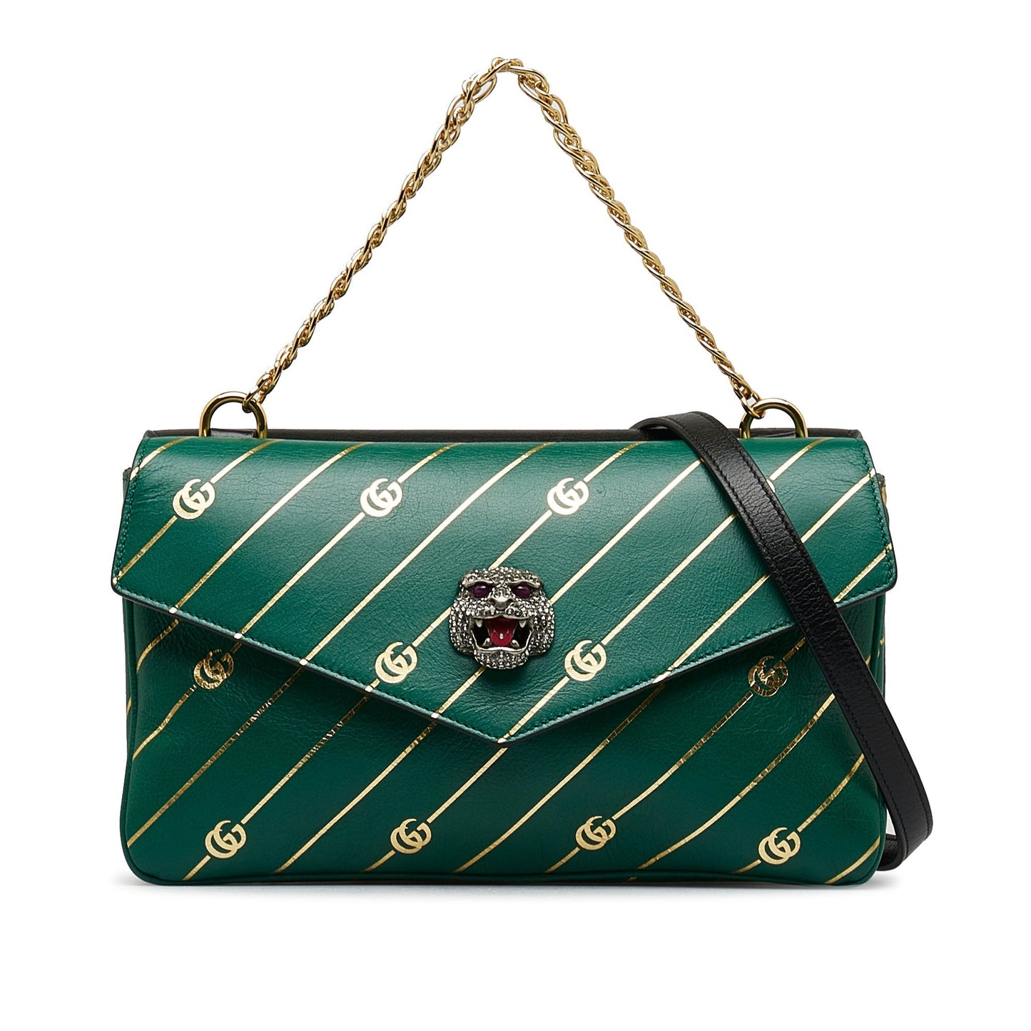 Gucci Chain Leather Shoulder Bag