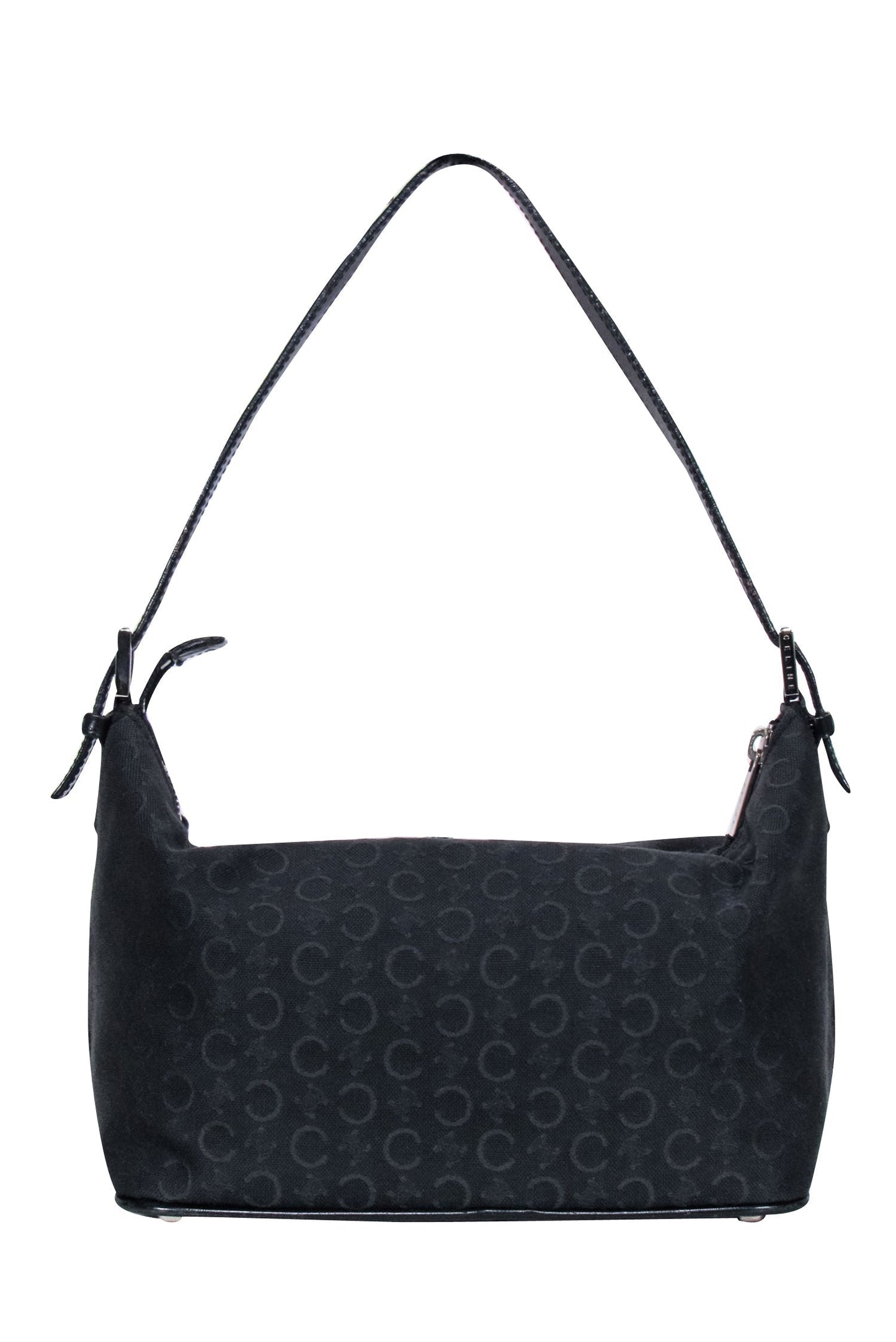 Luxury CELINE - Black Monogram "C" Shoulder Bag