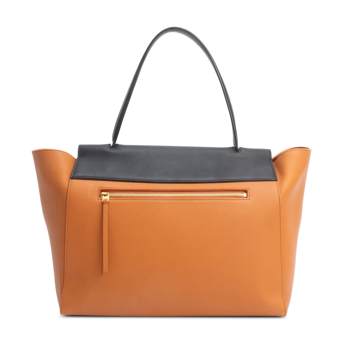 Celine Brown/Black Bicolor Calfskin Leather Small Belt Bag