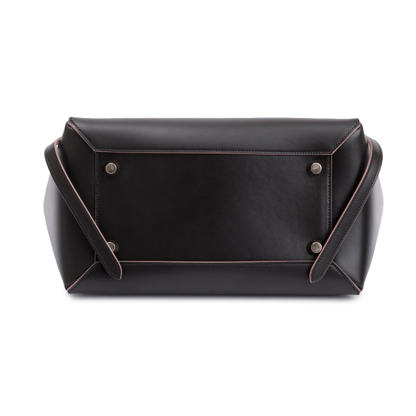 Celine Grey Smooth Calfskin Leather Mini Belt Bag