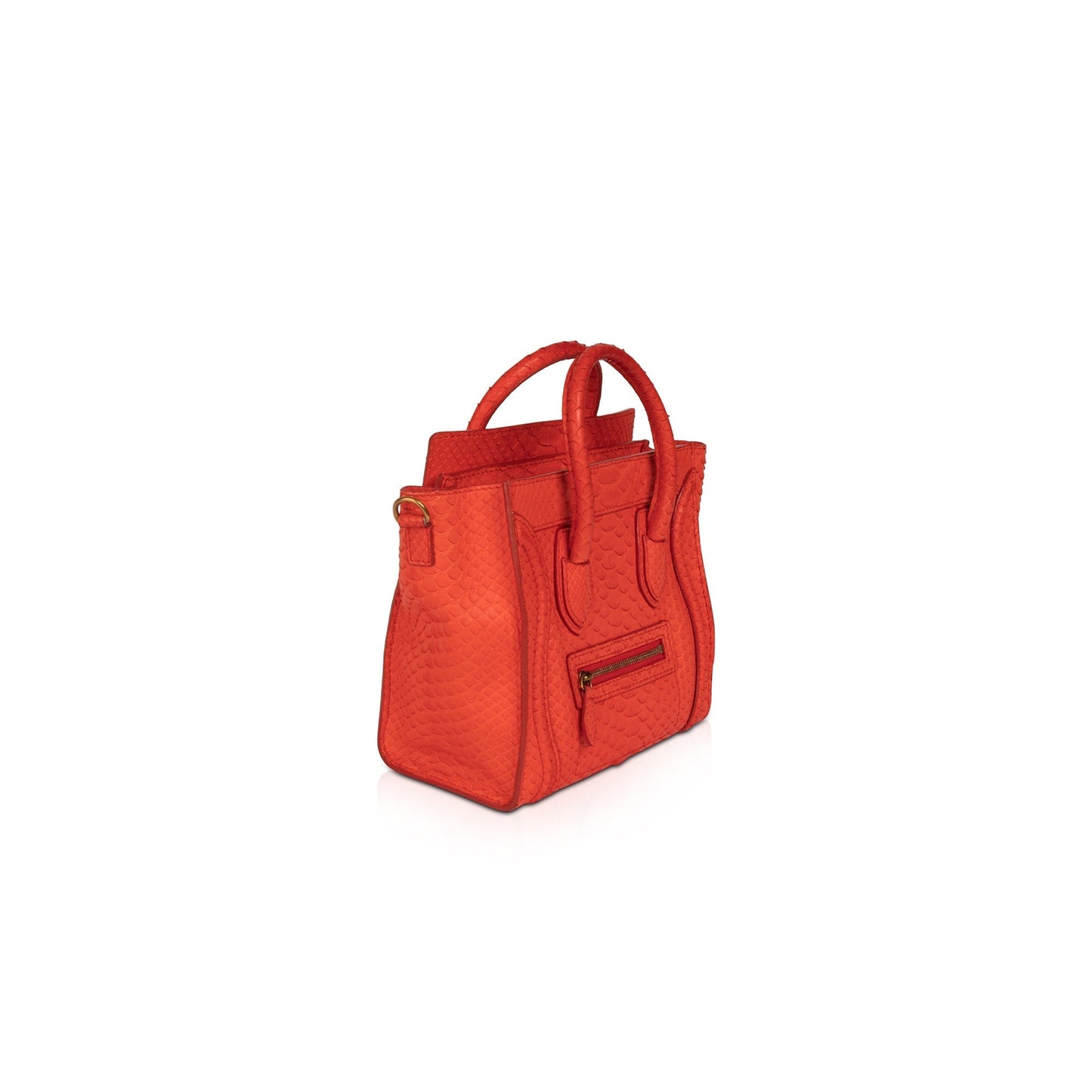 Celine Python Nano Luggage Tote