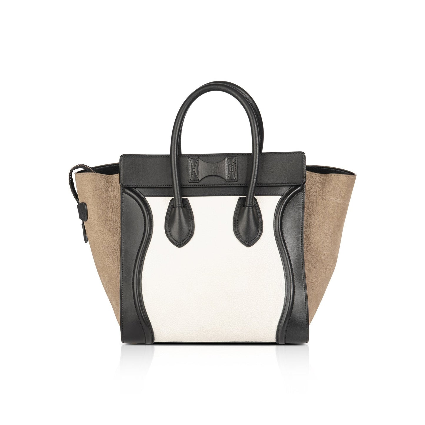 Celine Tricolor Mini Luggage Tote