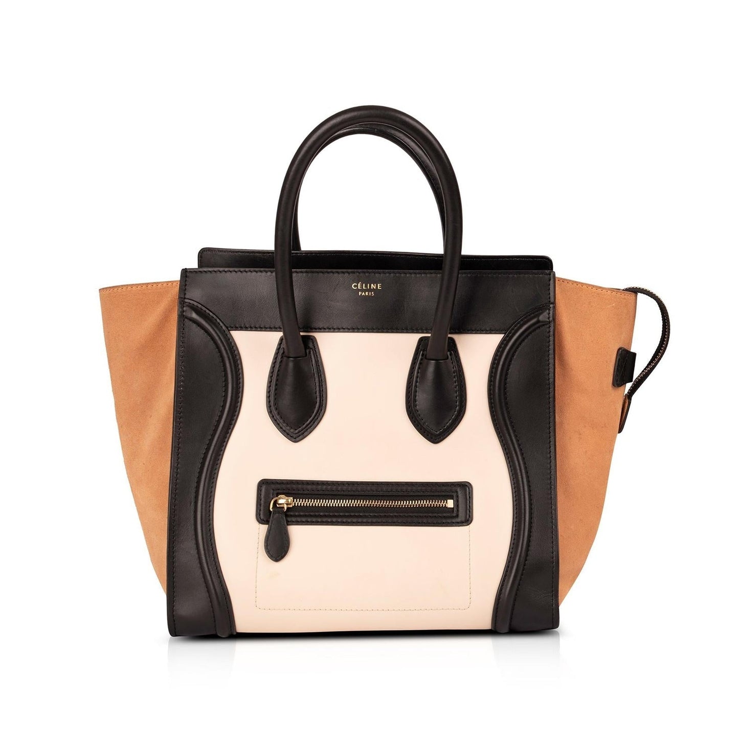 Celine Tricolour Mini Luggage Tote