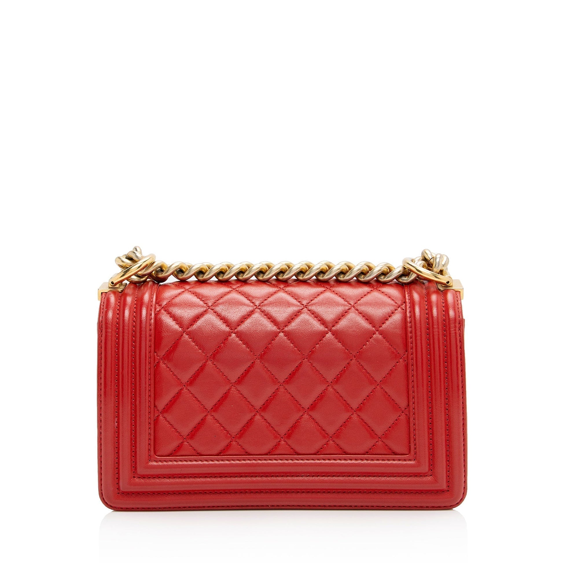 Chanel Calfskin Boy Small Flap Bag