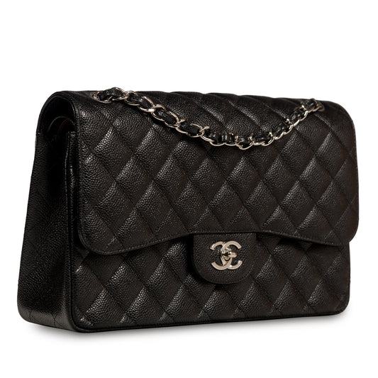 Chanel Classic Flap Bag - Jumbo - SHW