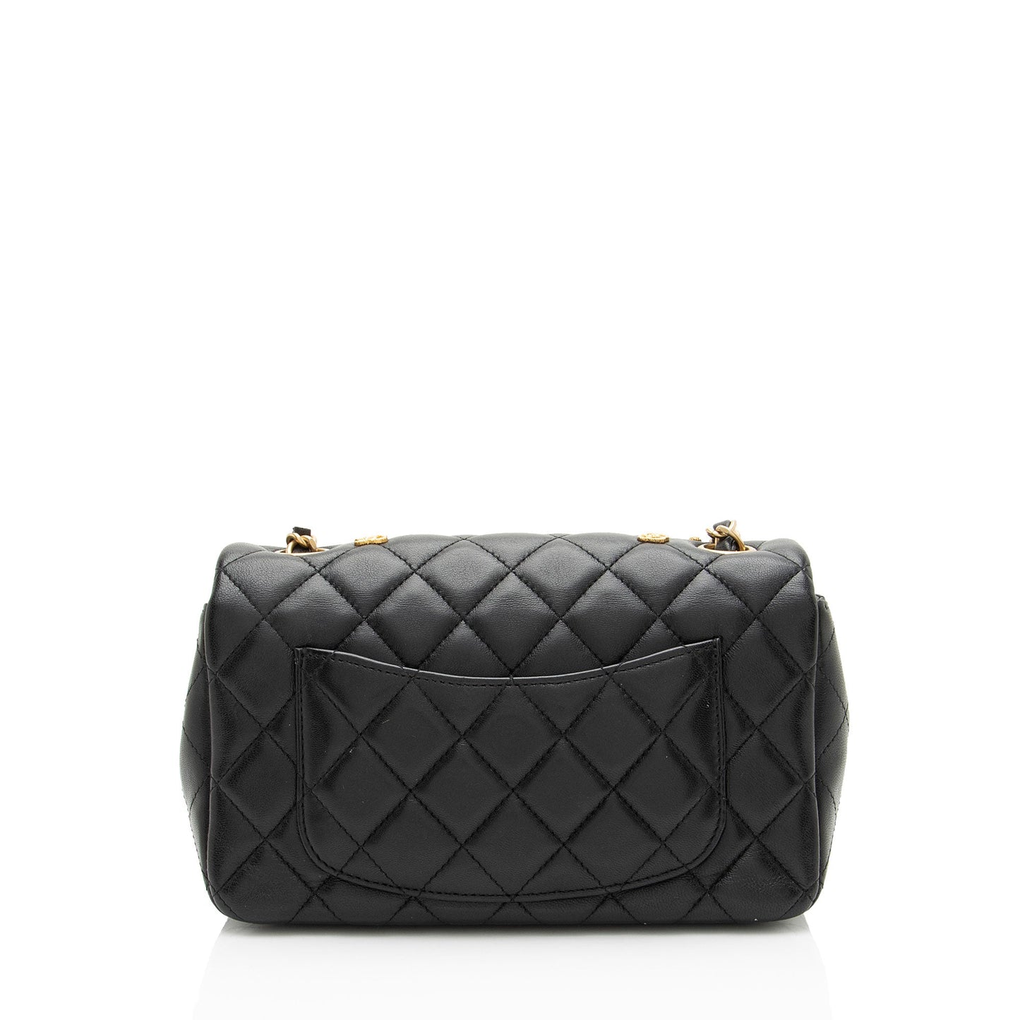 Chanel Lambskin Egyptian Amulet Rectangular Mini Flap Bag