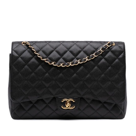 Chanel Maxi Classic Caviar Double Flap