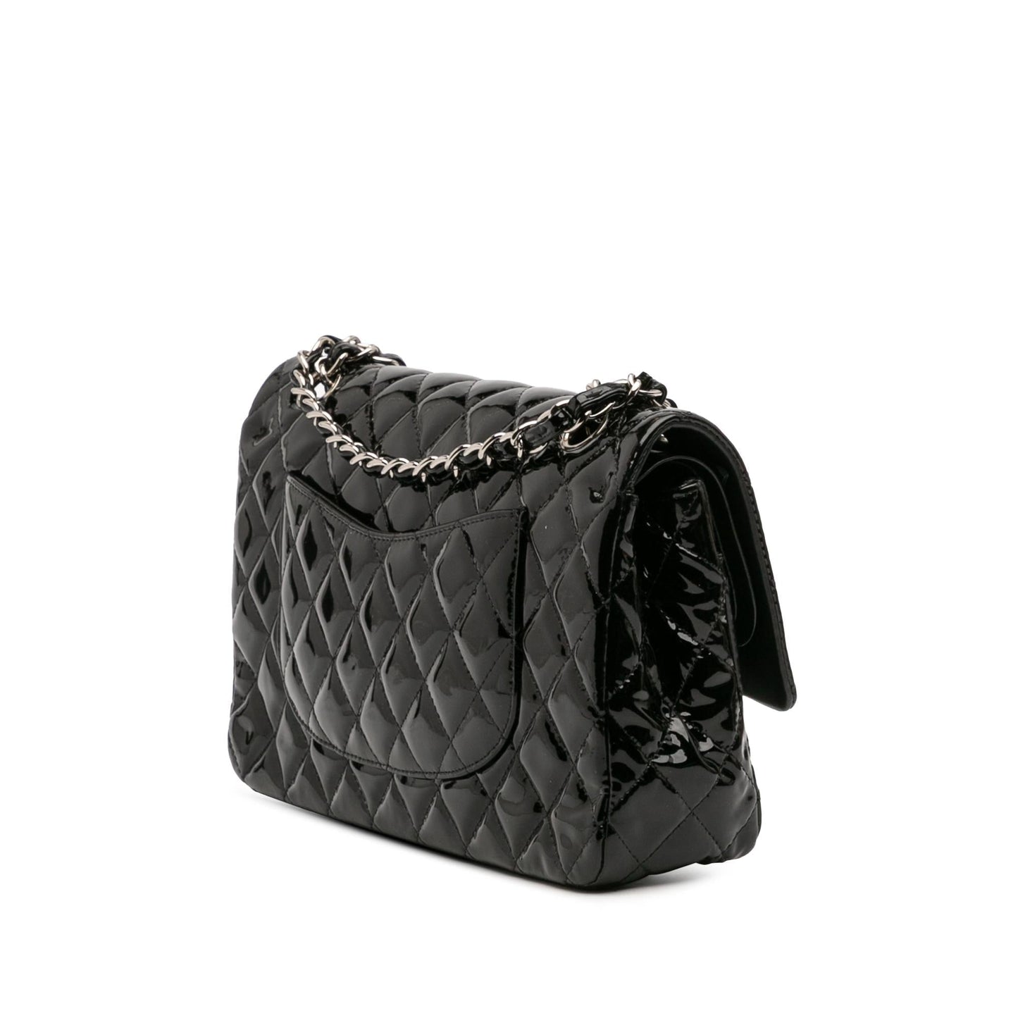 Chanel Medium Classic Patent Double Flap
