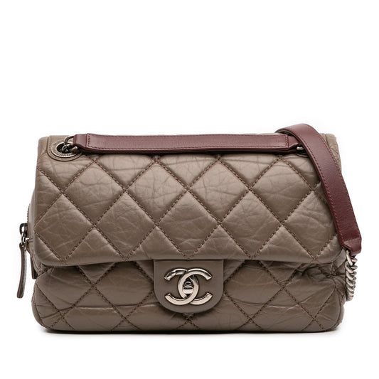 Chanel Medium Quilted Aged Calfskin Portobello Flap
