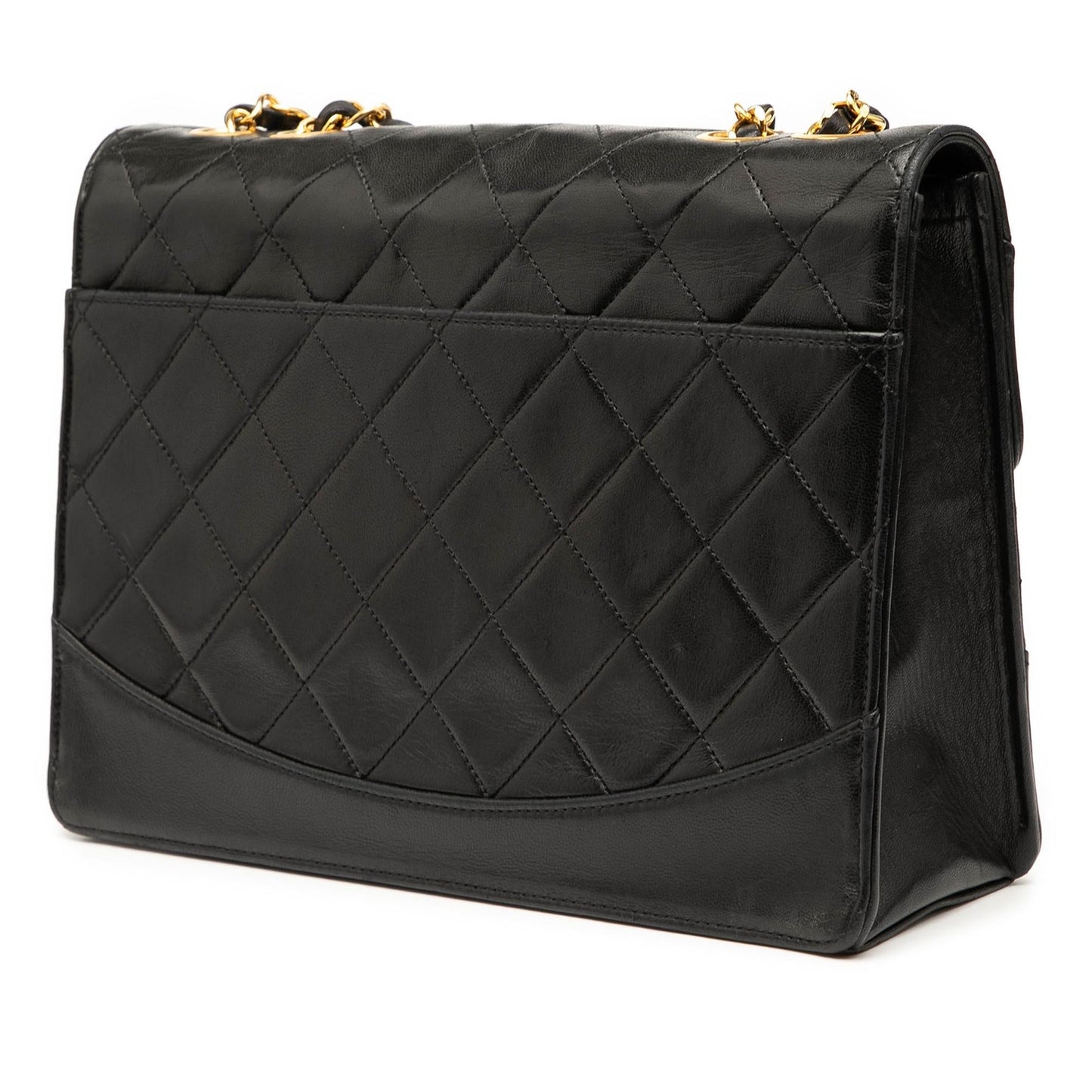 Chanel Medium Quilted Lambskin Mademoiselle Single Flap