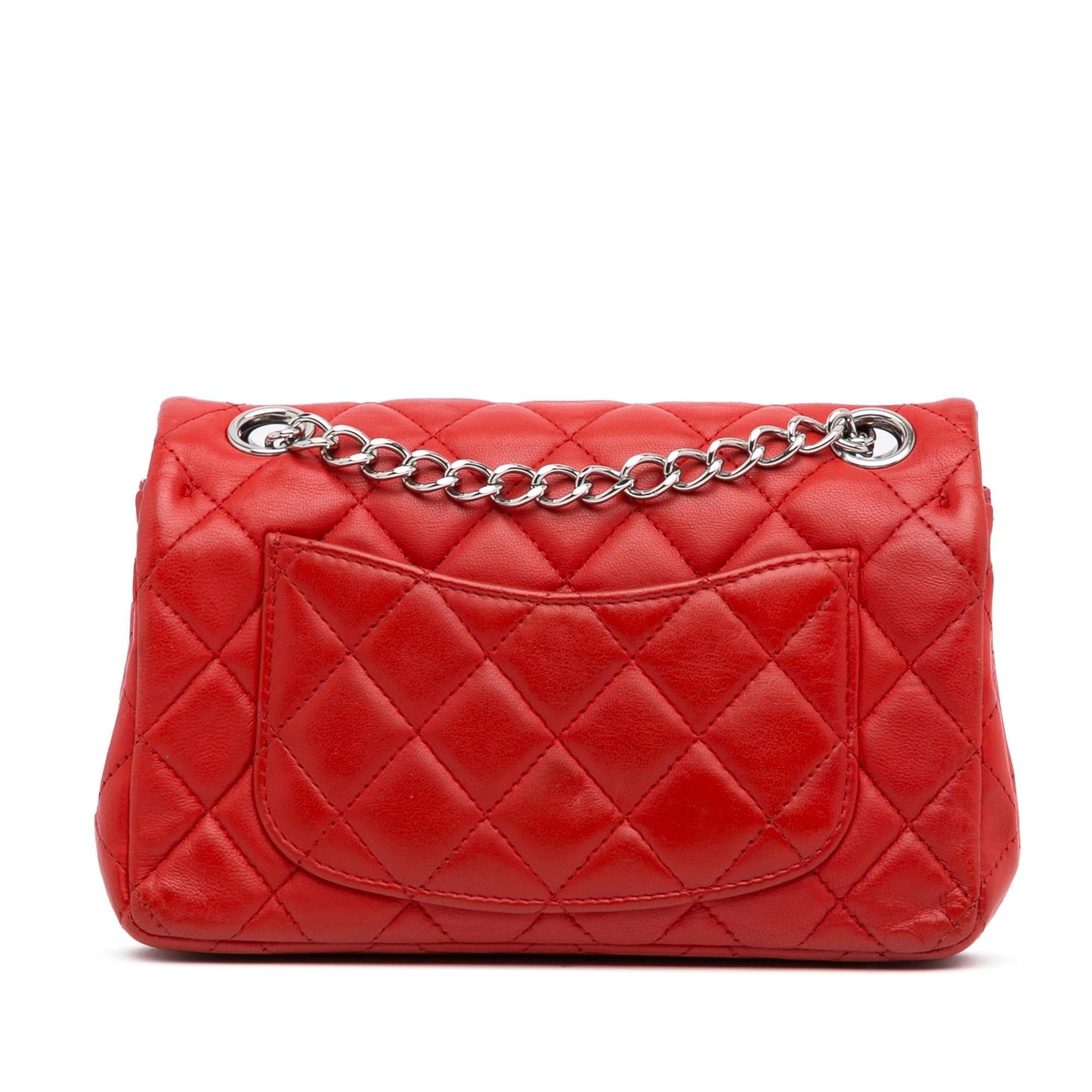 Chanel Mini Rectangular Classic Lambskin Single Flap