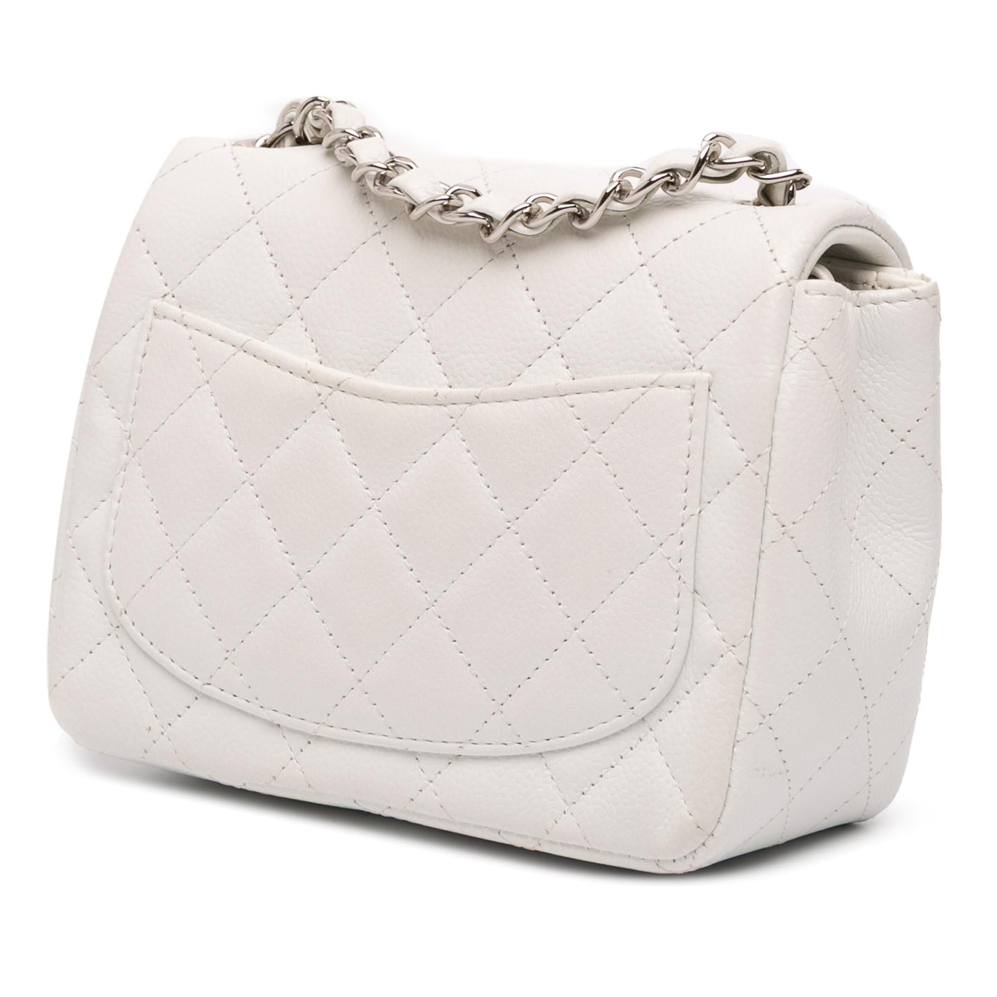 Chanel Mini Square Classic Caviar Single Flap