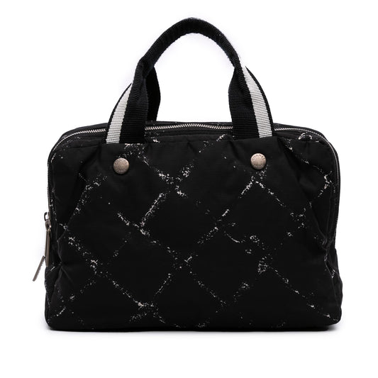 Chanel Old Travel Line Nylon Handbag