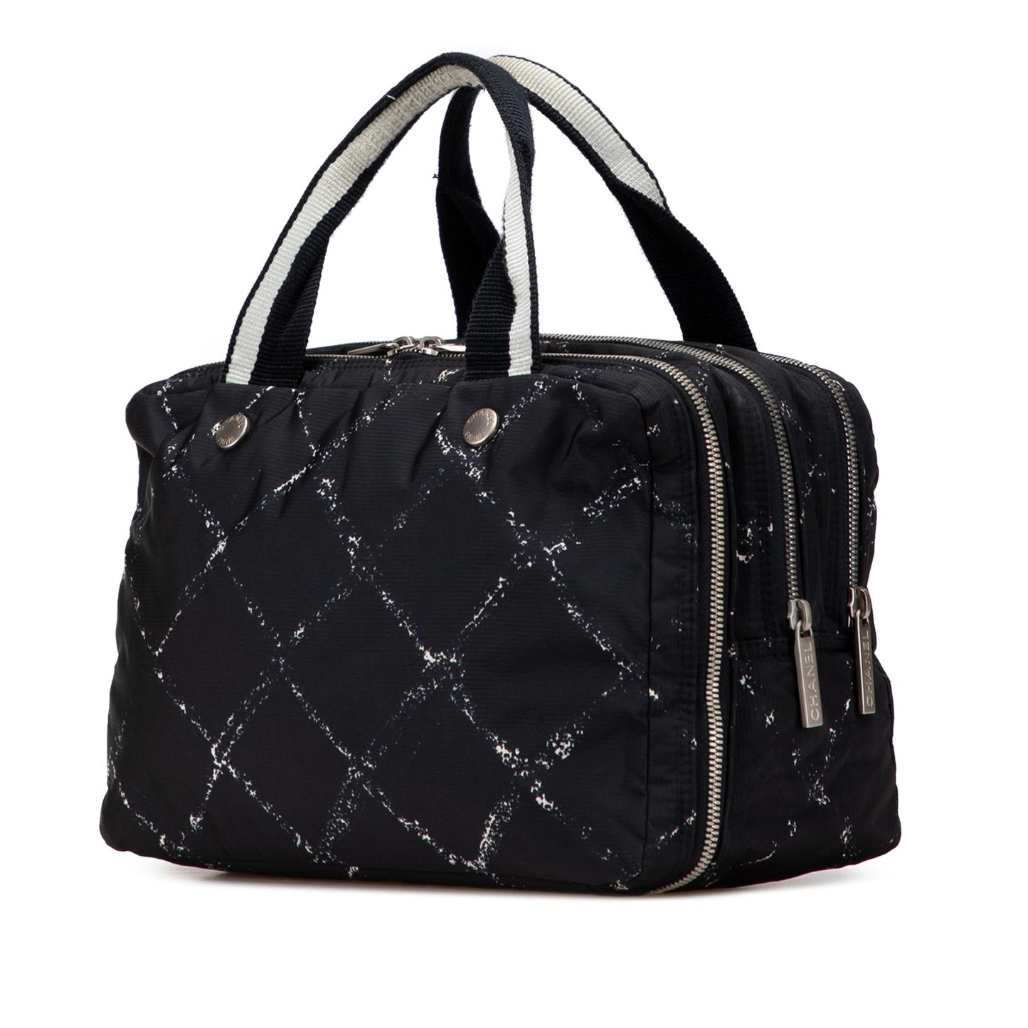 Chanel Old Travel Line Nylon Handbag