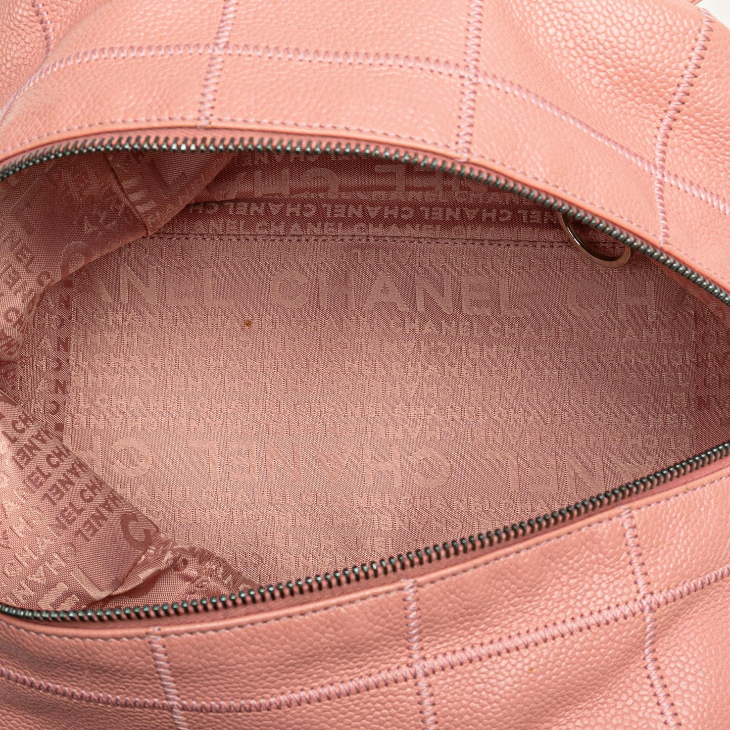 Chanel Small Choco Bar Caviar Shoulder Bag