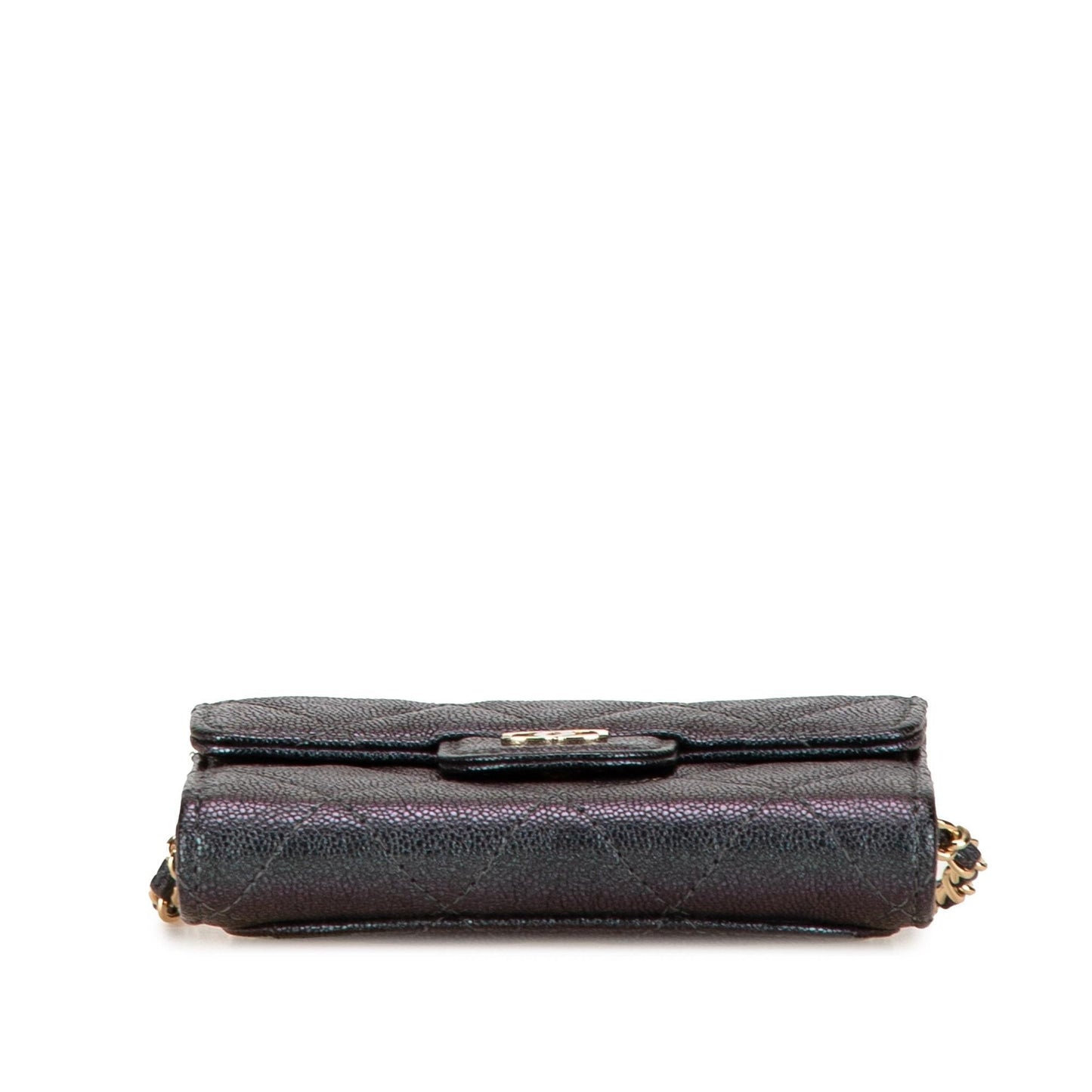 Chanel Small Iridescent Caviar Single Flap