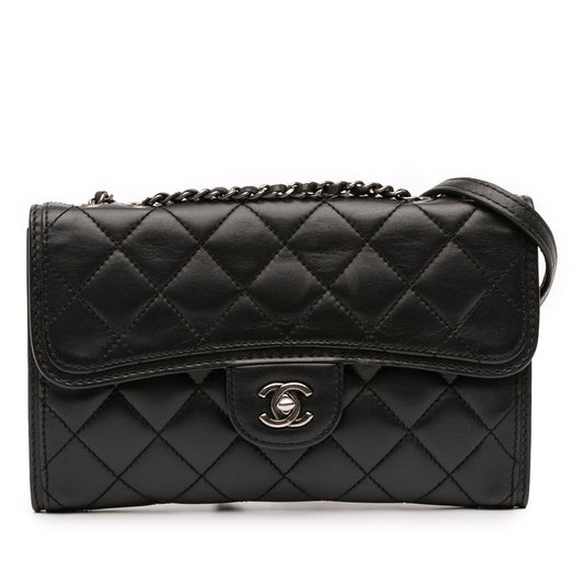 Chanel Small Quilted Lambskin Citizen Zip Flap