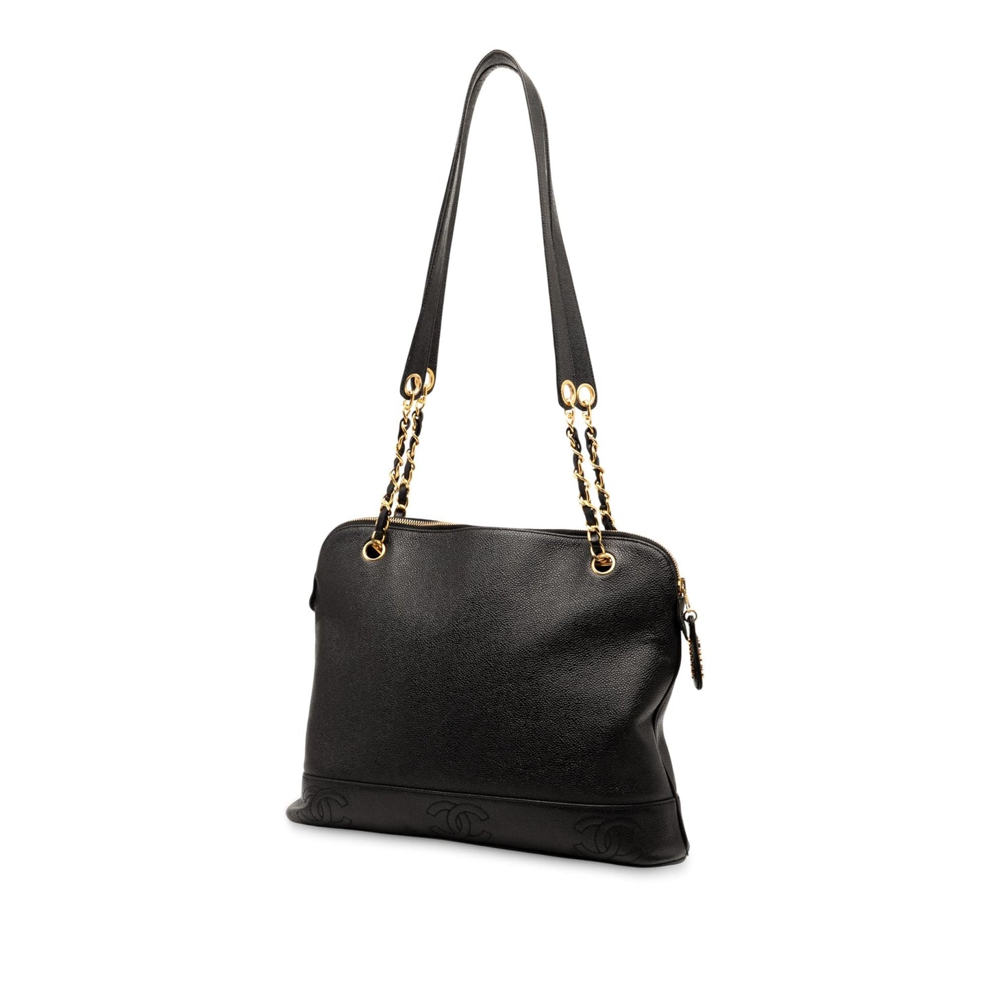 Chanel Triple CC Caviar Shoulder Bag