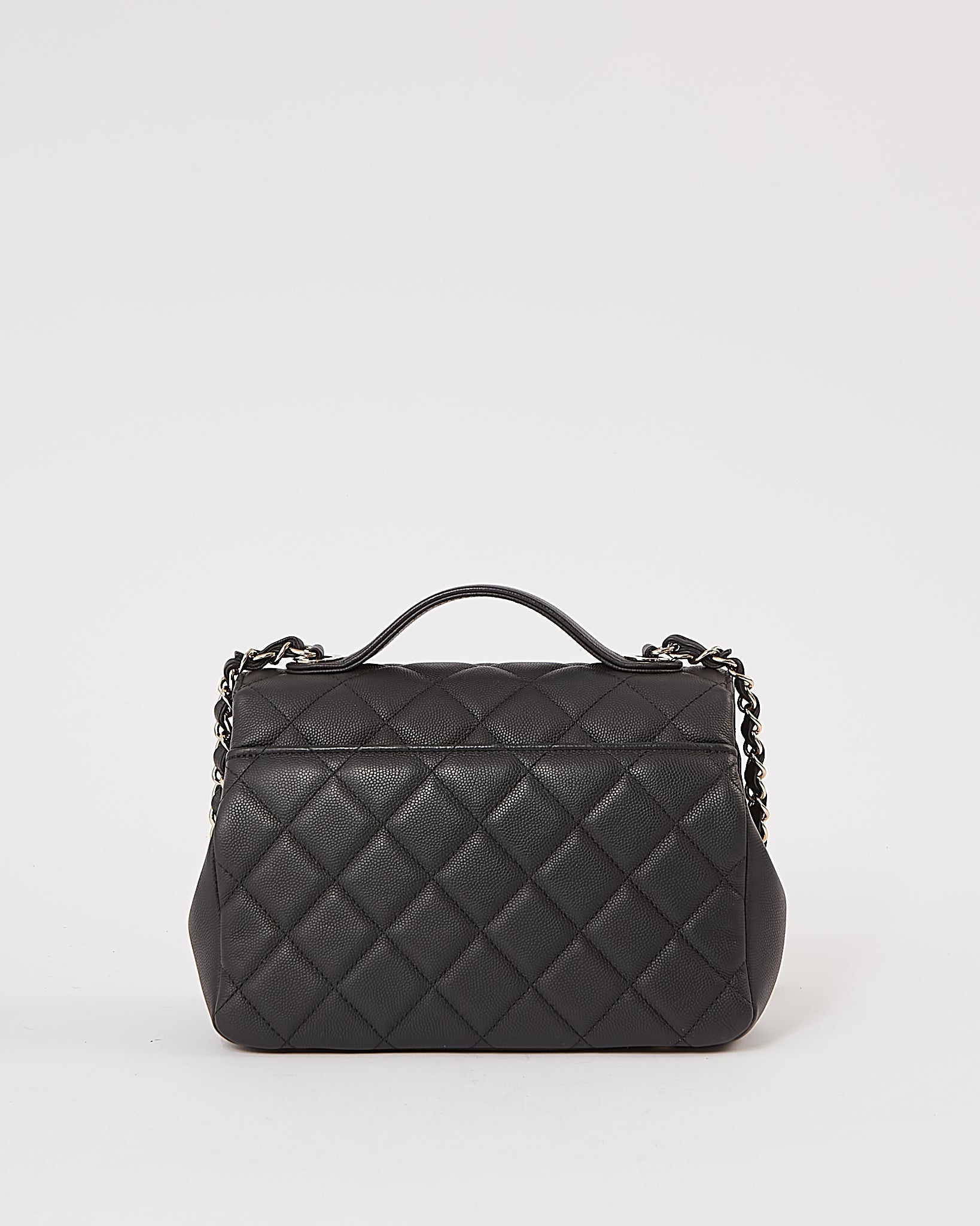 Chanel Black Caviar Medium Business Affinity Flap Bag