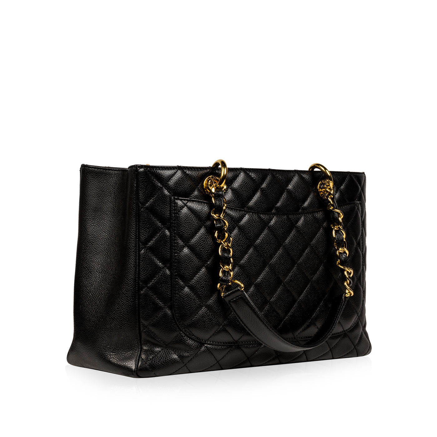 Chanel GST - Black Caviar - GHW
