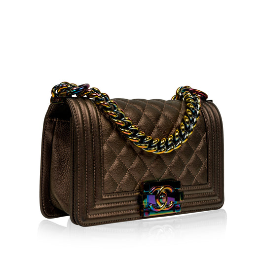 Chanel Iridescent Boy Bag - Small