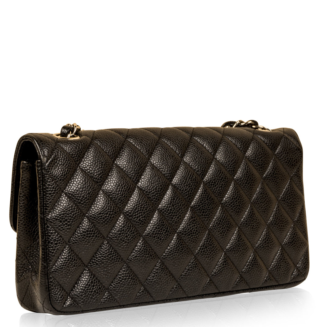 Chanel East West Flap Bag