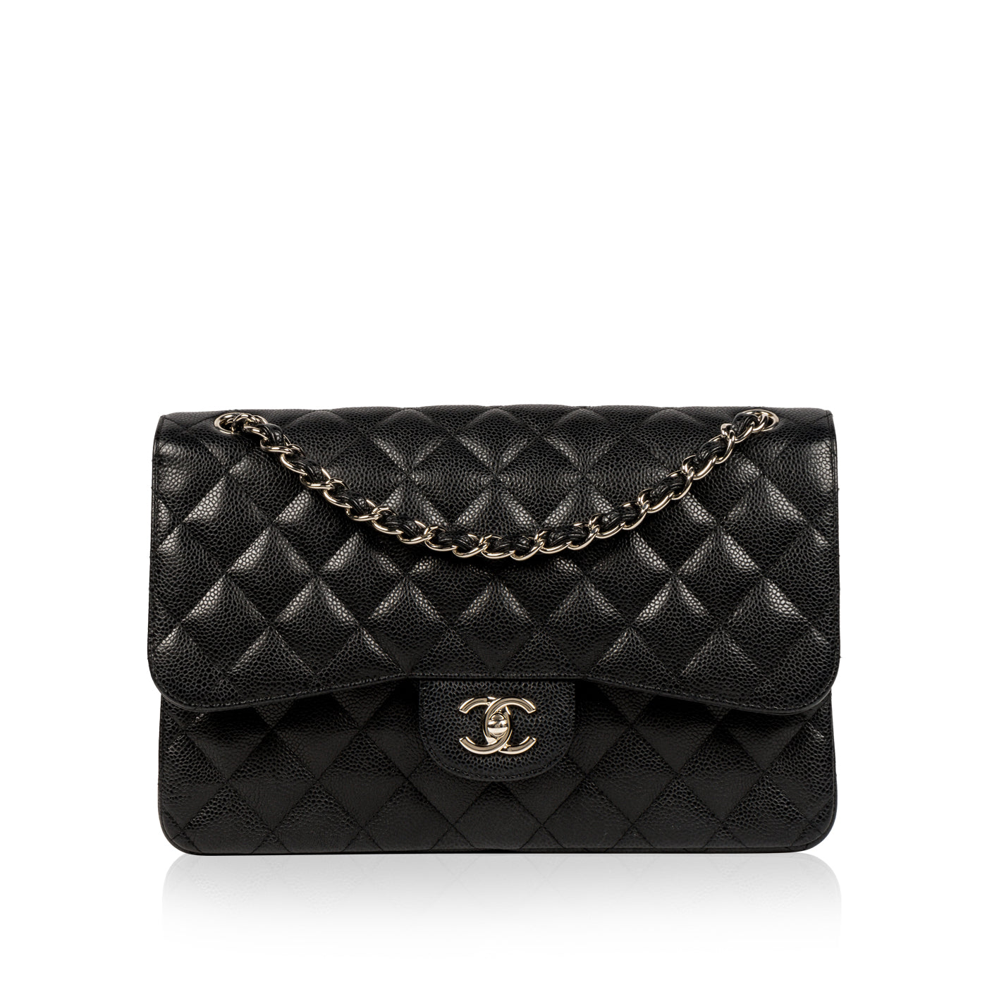 Chanel Classic Flap Bag - Jumbo - SHW