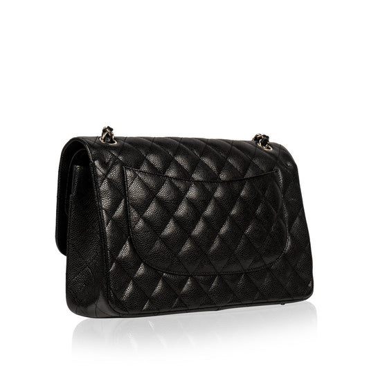 Chanel Classic Flap Bag - Jumbo - SHW