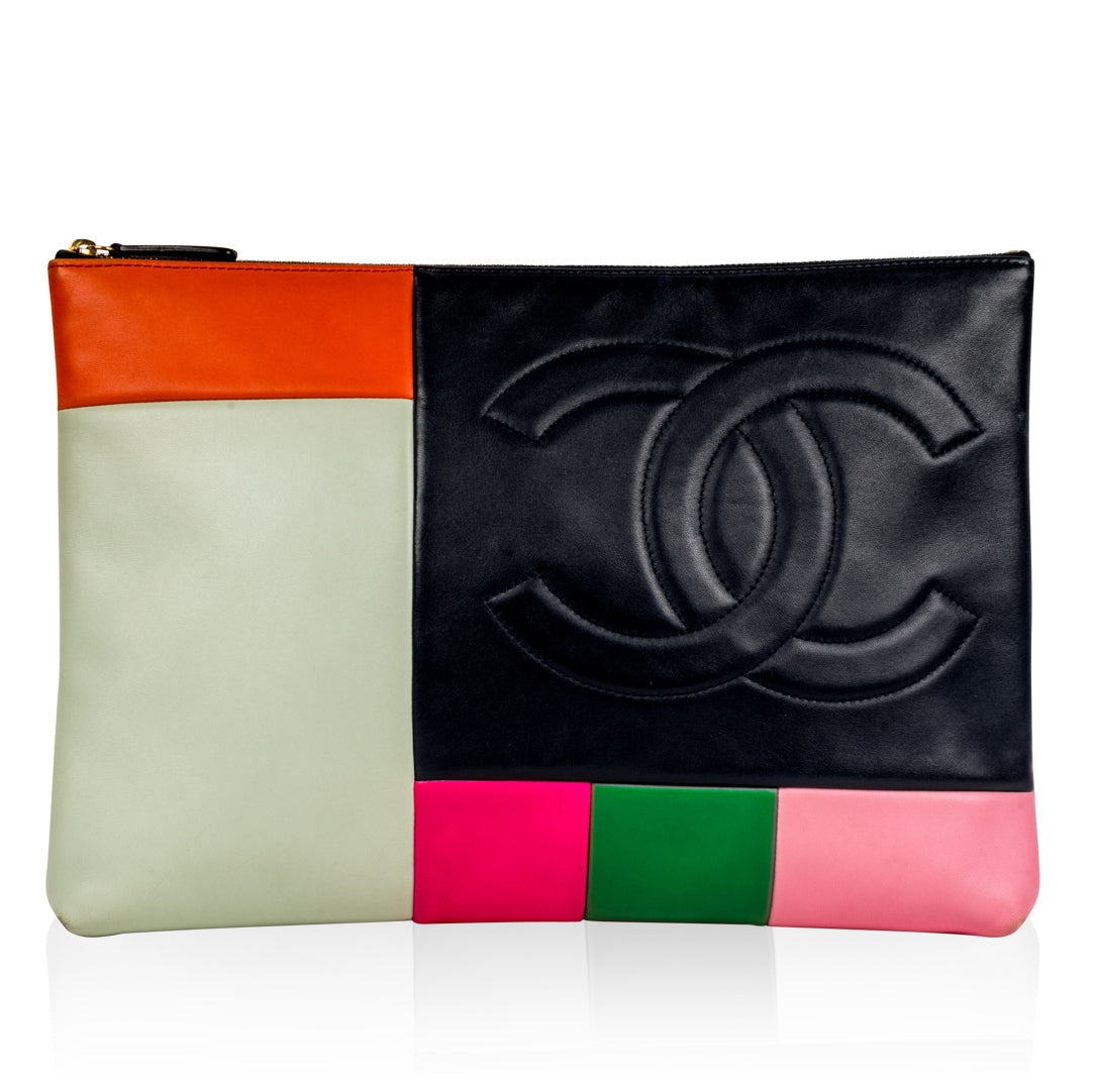 Chanel Multi-coloured Pouch
