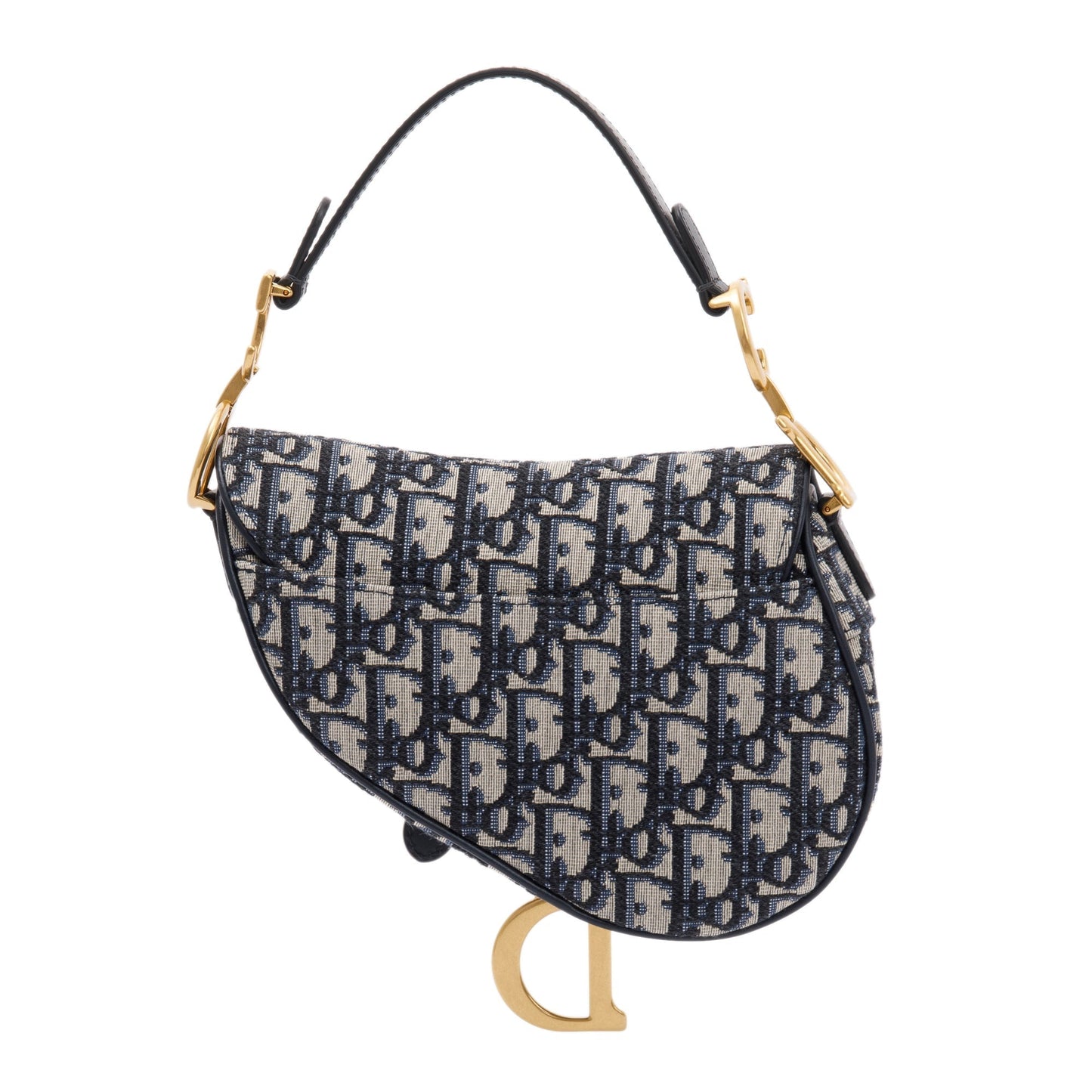 Christian Dior 2020 Oblique Mini Saddle Bag