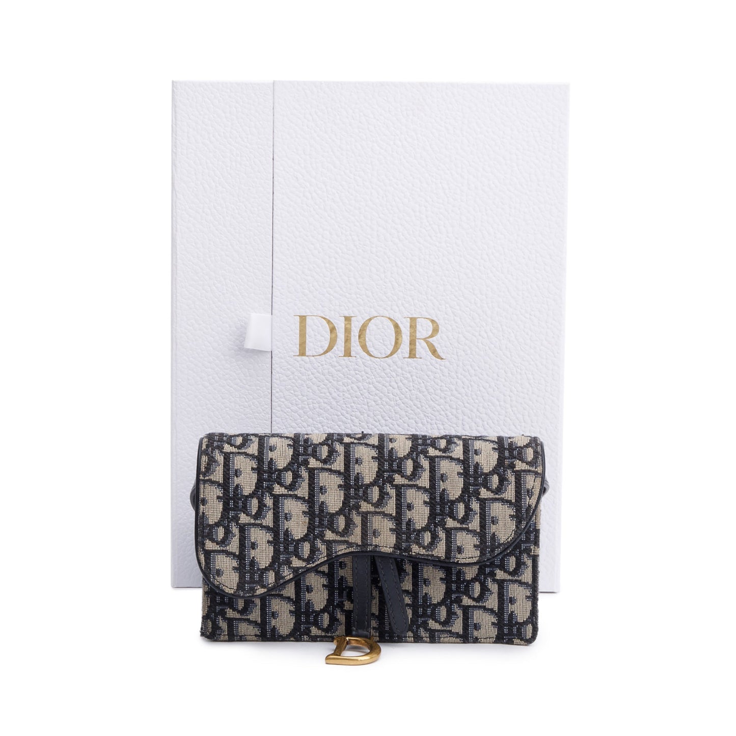 Christian Dior 2020 Oblique Saddle Belt Pouch