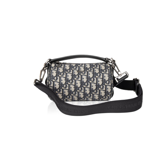 Christian Dior 2021 Oblique Mini Roller Messenger Bag