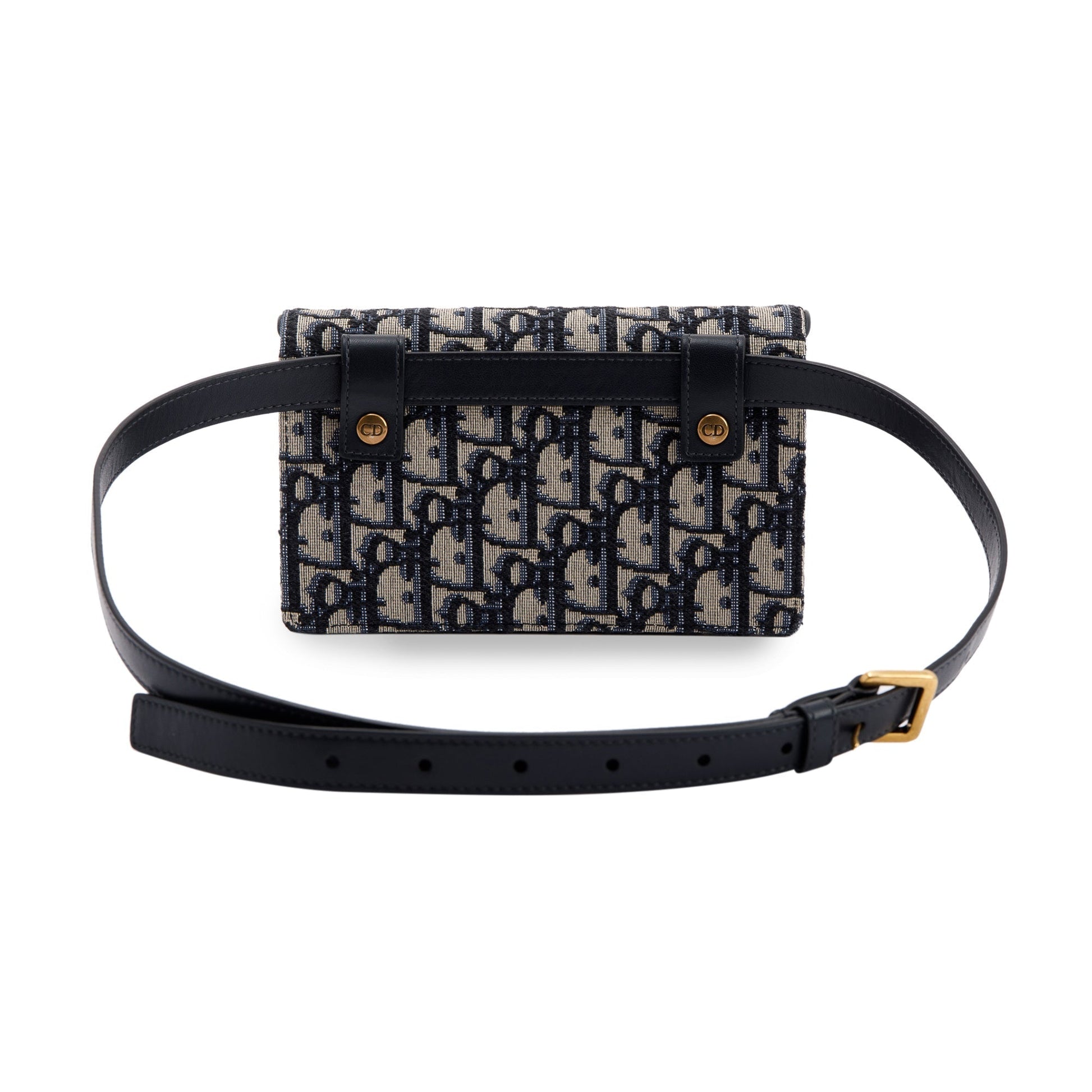 Christian Dior 2021 Oblique Saddle Belt Pouch