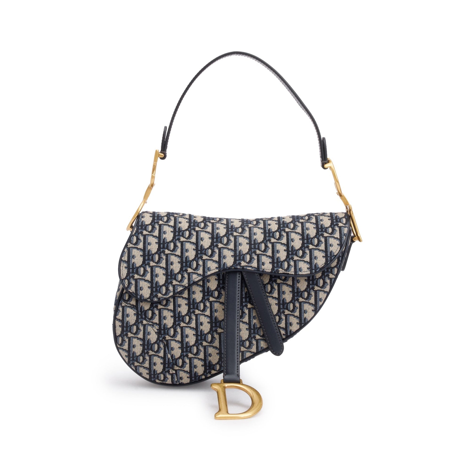 Christian Dior 2022 Oblique Medium Saddle Bag