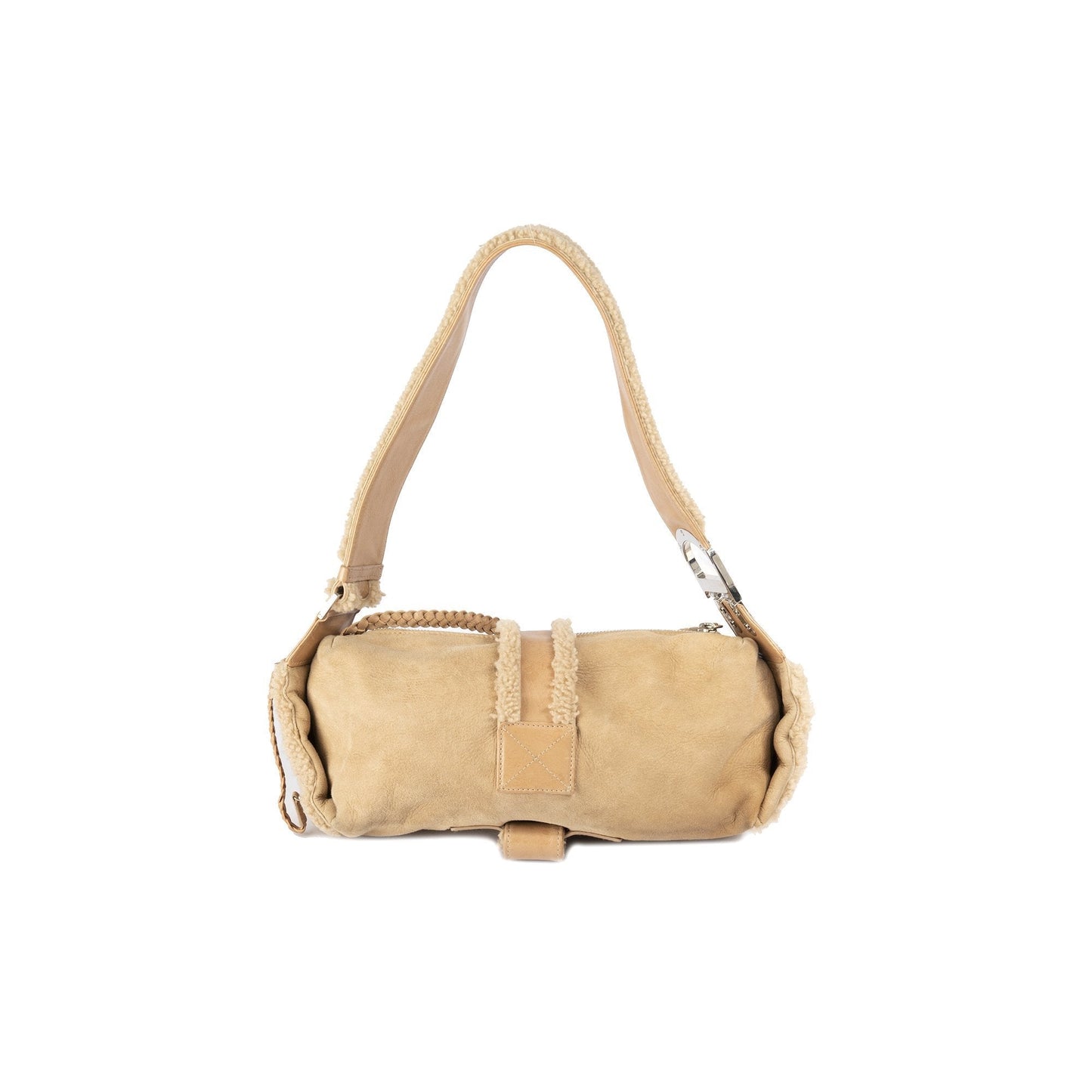 Christian Dior Remove Before Flight Shearling Bag