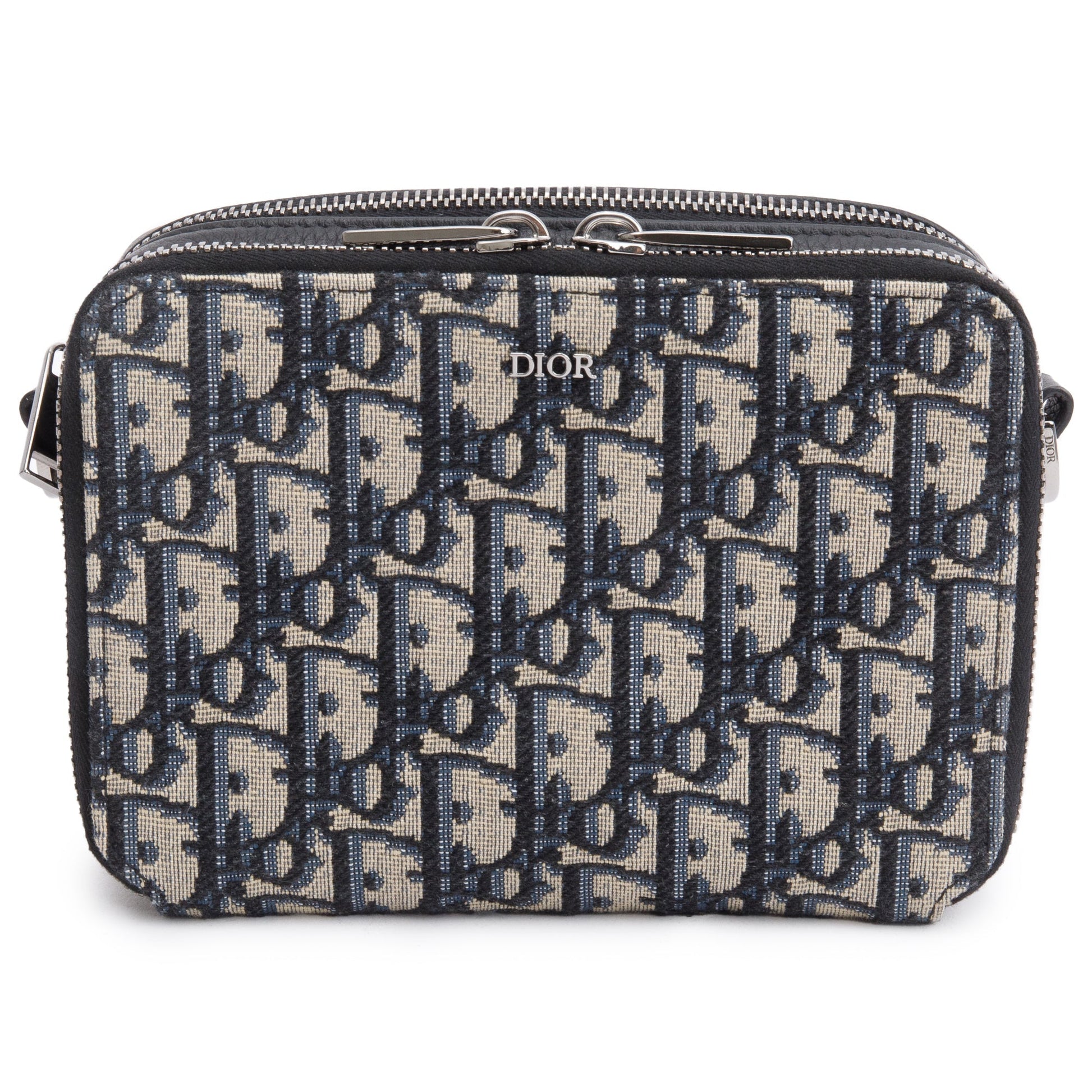 Christion Dior 2024 Oblique Jacquard Zipped Pouch