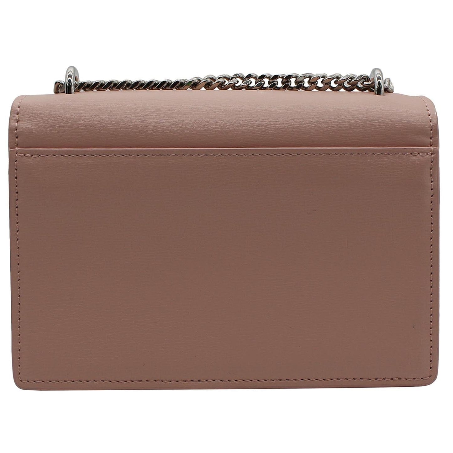SAINT LAURENT Monogram Sunset Medium Leather Shoulder Bag Pink