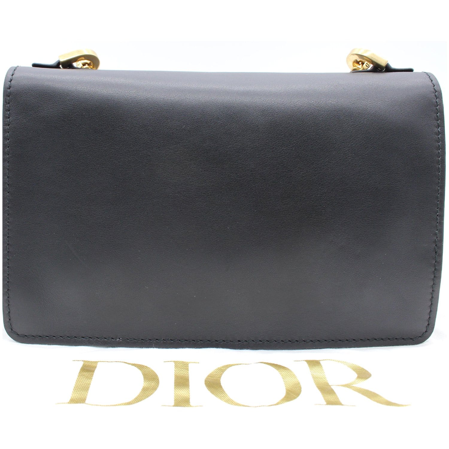 Christian Dior J'Adior Medium Calfskin Leather Flap Shoulder Bag Black - 10% OFF