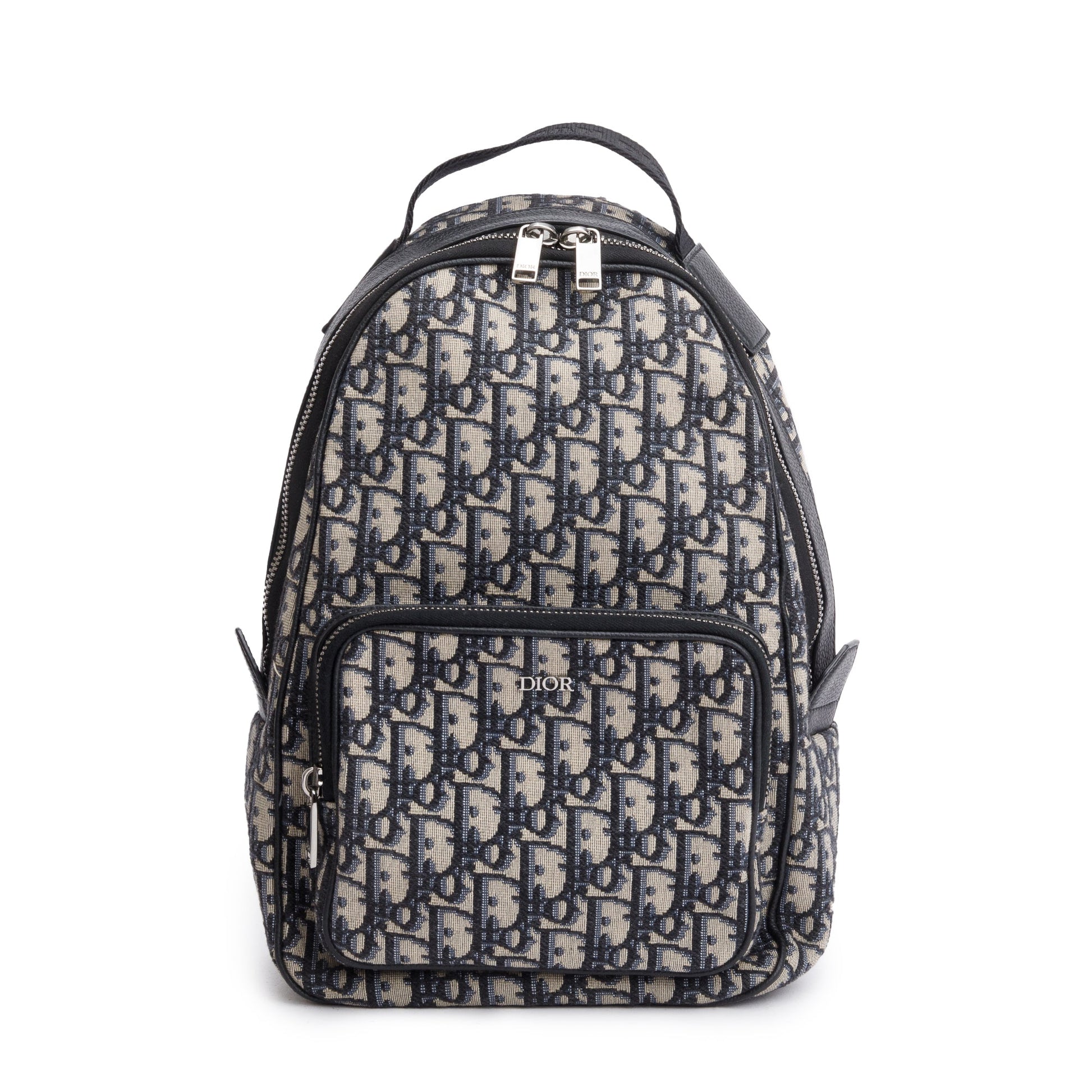 Cristian Dior Oblique Jacquard Mini Rider Sling Bag