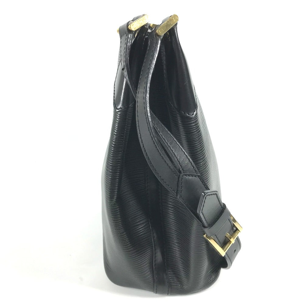 LOUIS VUITTON Shoulder Bag Epi Leather black Epi Mandala MM Women