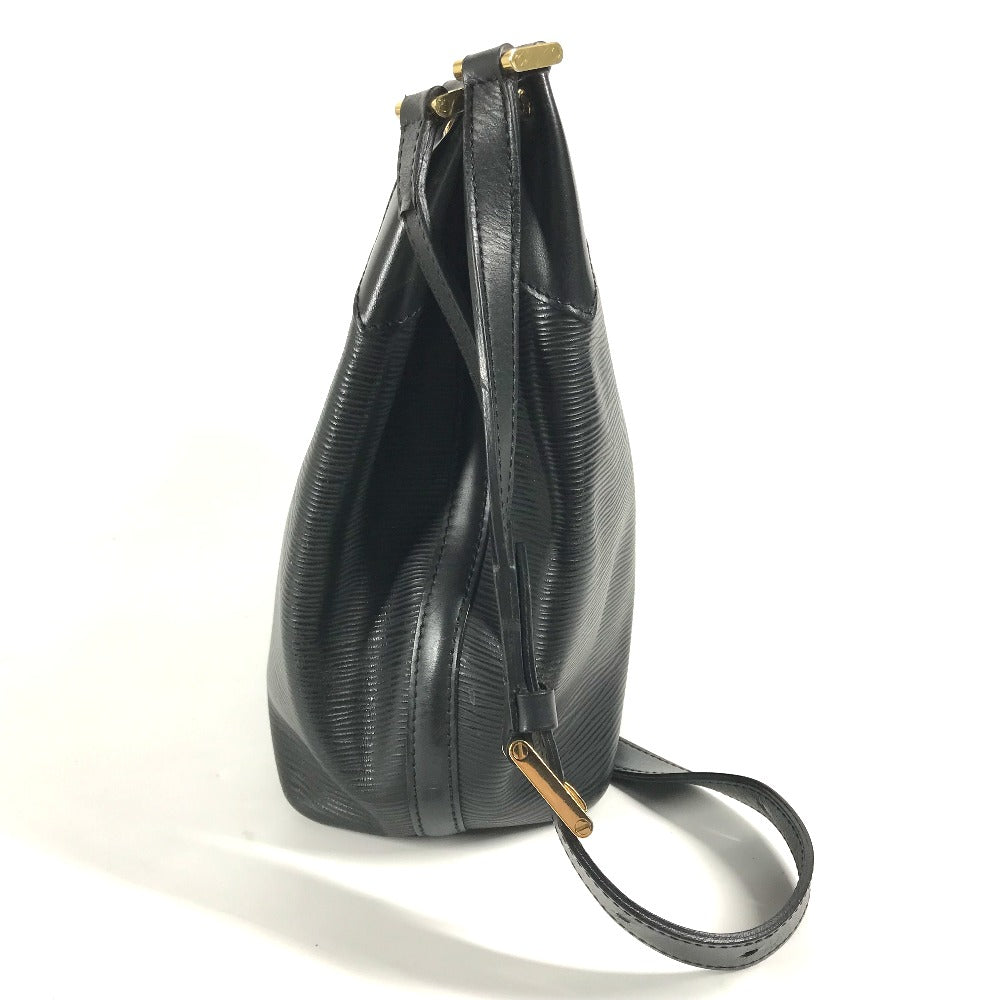 LOUIS VUITTON Shoulder Bag Epi Leather black Epi Mandala MM Women