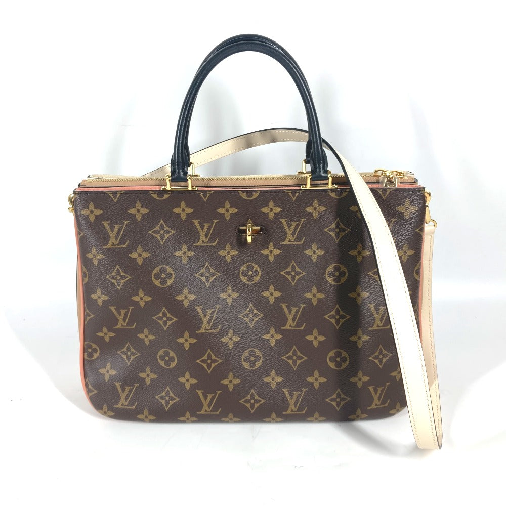 LOUIS VUITTON Handbag Monogram canvas Brown Monogram Millefeuille Women