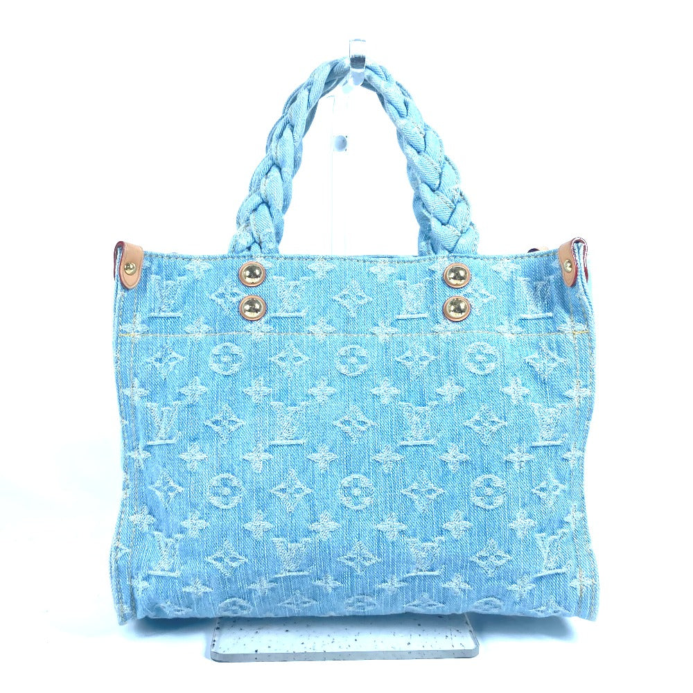 LOUIS VUITTON Handbag Monogram denim blue Monogram denim Let go