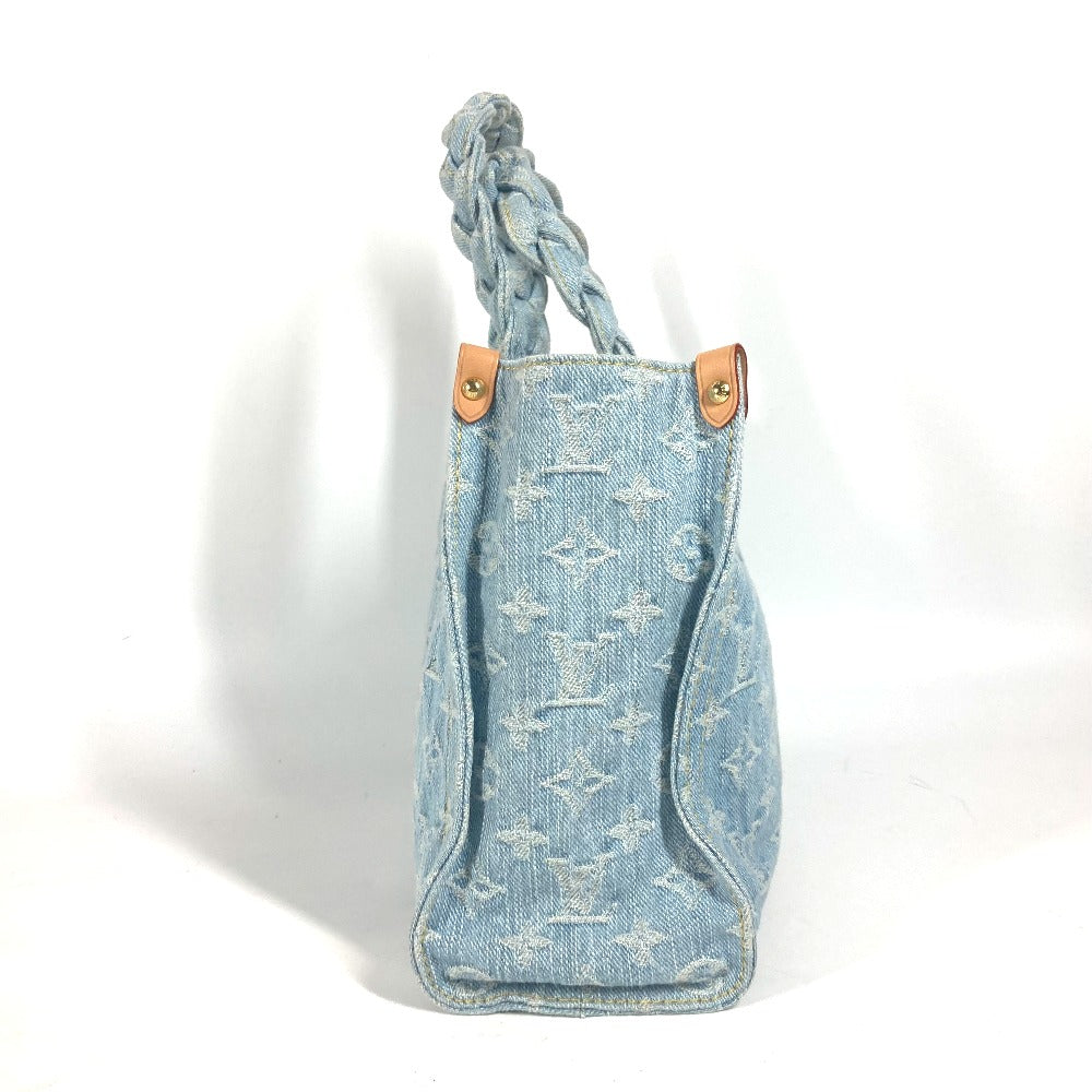 LOUIS VUITTON Handbag Monogram denim blue Monogram denim Let go