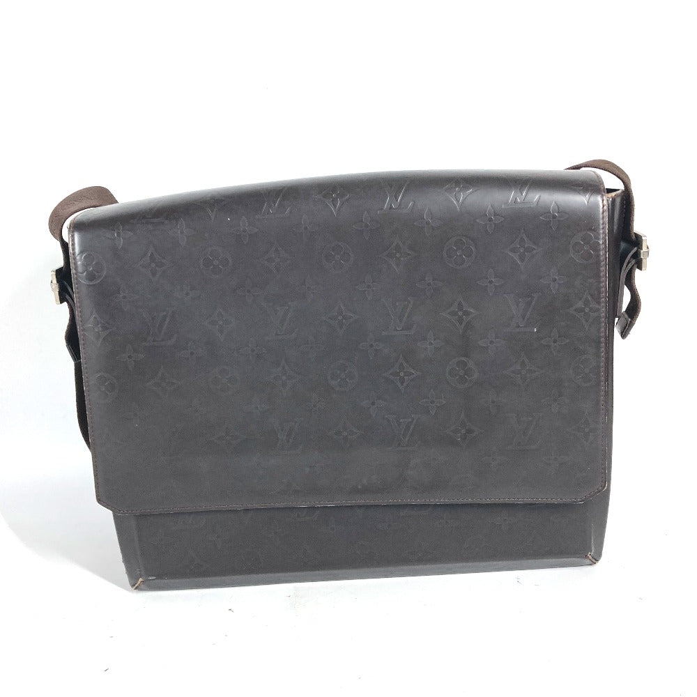 LOUIS VUITTON Shoulder Bag Monogram grass leather Brown Monogram Lace Fonzie mens