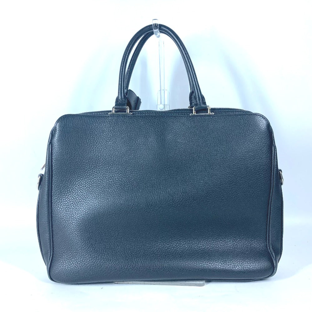 Luxury Women's Handbag | LOUIS VUITTON Business bag Taurillon Clemence Leather black Armando Briefcase PM mens