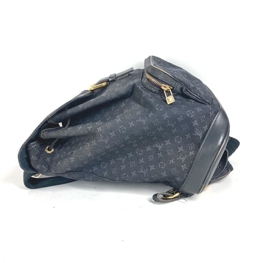 LOUIS VUITTON Backpack Monogram denim Navy Monogram Mini Denim MontsourisGM Women